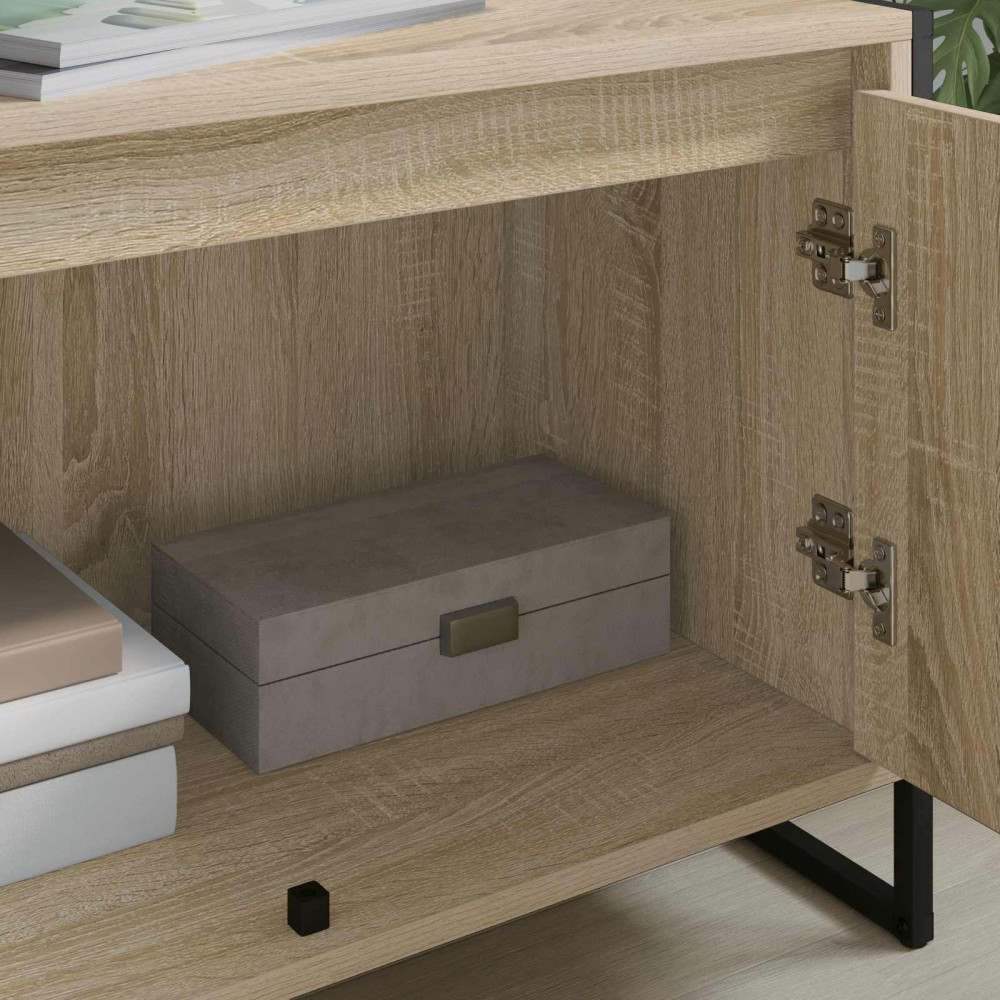 Produktbild för TV-skåp Sonoma 140 x 36 x 49,5 cm Konstruerat trä