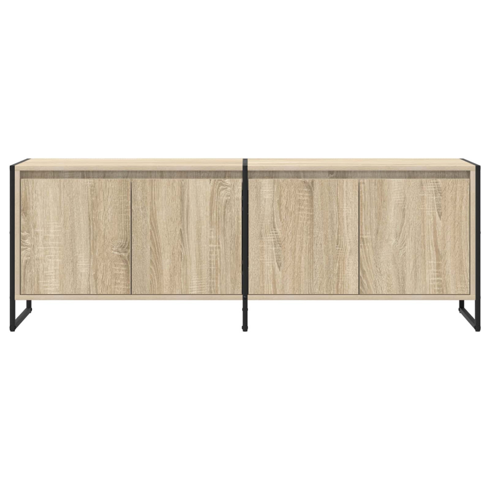 Produktbild för TV-skåp Sonoma 140 x 36 x 49,5 cm Konstruerat trä