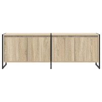 Produktbild för TV-skåp Sonoma 140 x 36 x 49,5 cm Konstruerat trä