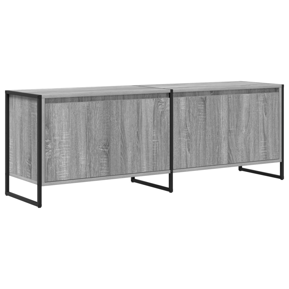 Produktbild för TV-skåp Grå Sonoma 140 x 36 x 49,5 cm Konstruerat trä