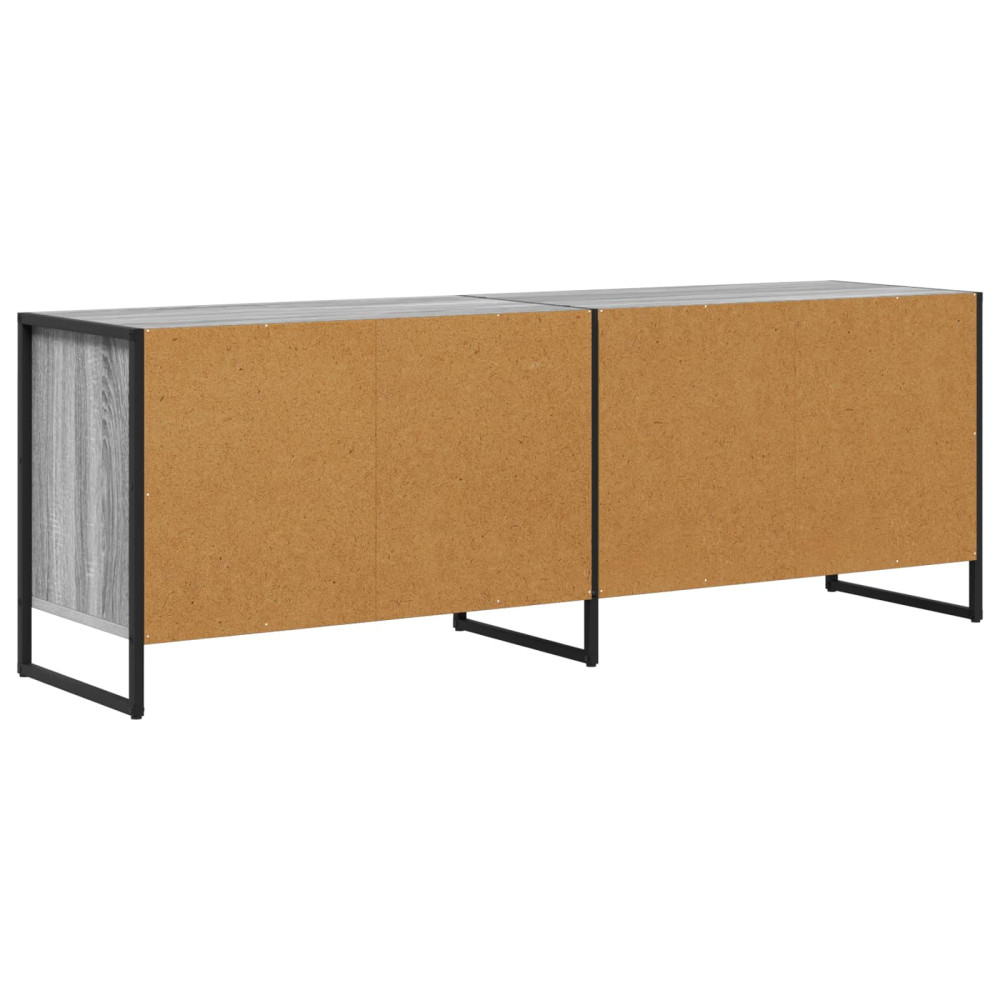 Produktbild för TV-skåp Grå Sonoma 140 x 36 x 49,5 cm Konstruerat trä