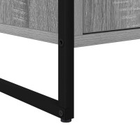 Produktbild för TV-skåp Grå Sonoma 140 x 36 x 49,5 cm Konstruerat trä