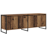 Produktbild för TV-skåp Gammalt trä 140 x 36 x 49,5 cm Konstruerat trä