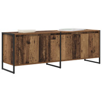 Produktbild för TV-skåp Gammalt trä 140 x 36 x 49,5 cm Konstruerat trä