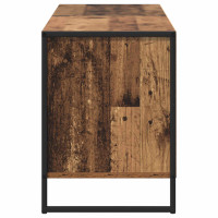 Produktbild för TV-skåp Gammalt trä 140 x 36 x 49,5 cm Konstruerat trä