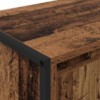 Produktbild för TV-skåp Gammalt trä 140 x 36 x 49,5 cm Konstruerat trä