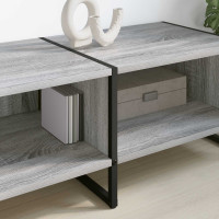 Produktbild för TV-skåp Grå Sonoma 170.5 x 36 x 30.5 cm Konstruerat trä