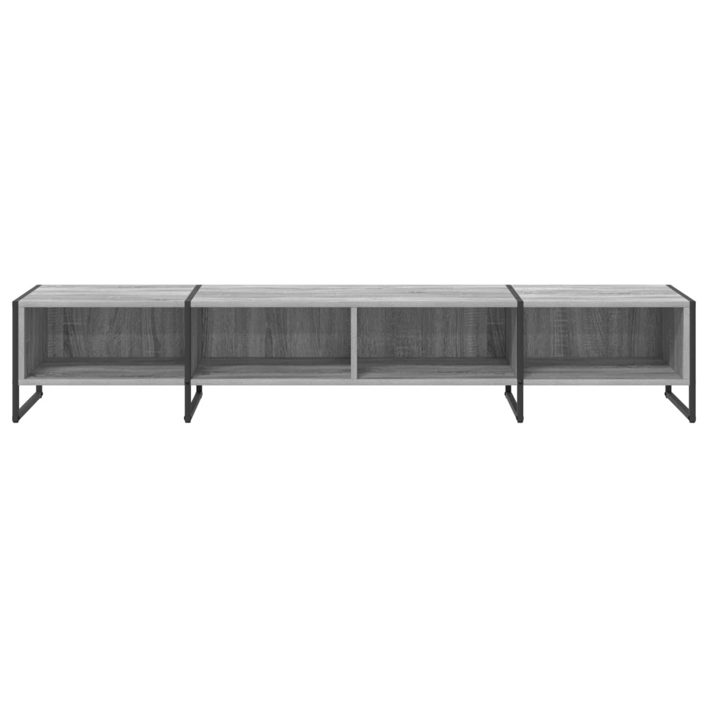 Produktbild för TV-skåp Grå Sonoma 170.5 x 36 x 30.5 cm Konstruerat trä