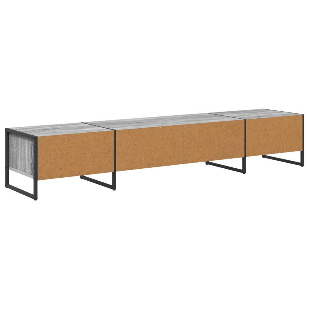 Produktbild för TV-skåp Grå Sonoma 170.5 x 36 x 30.5 cm Konstruerat trä