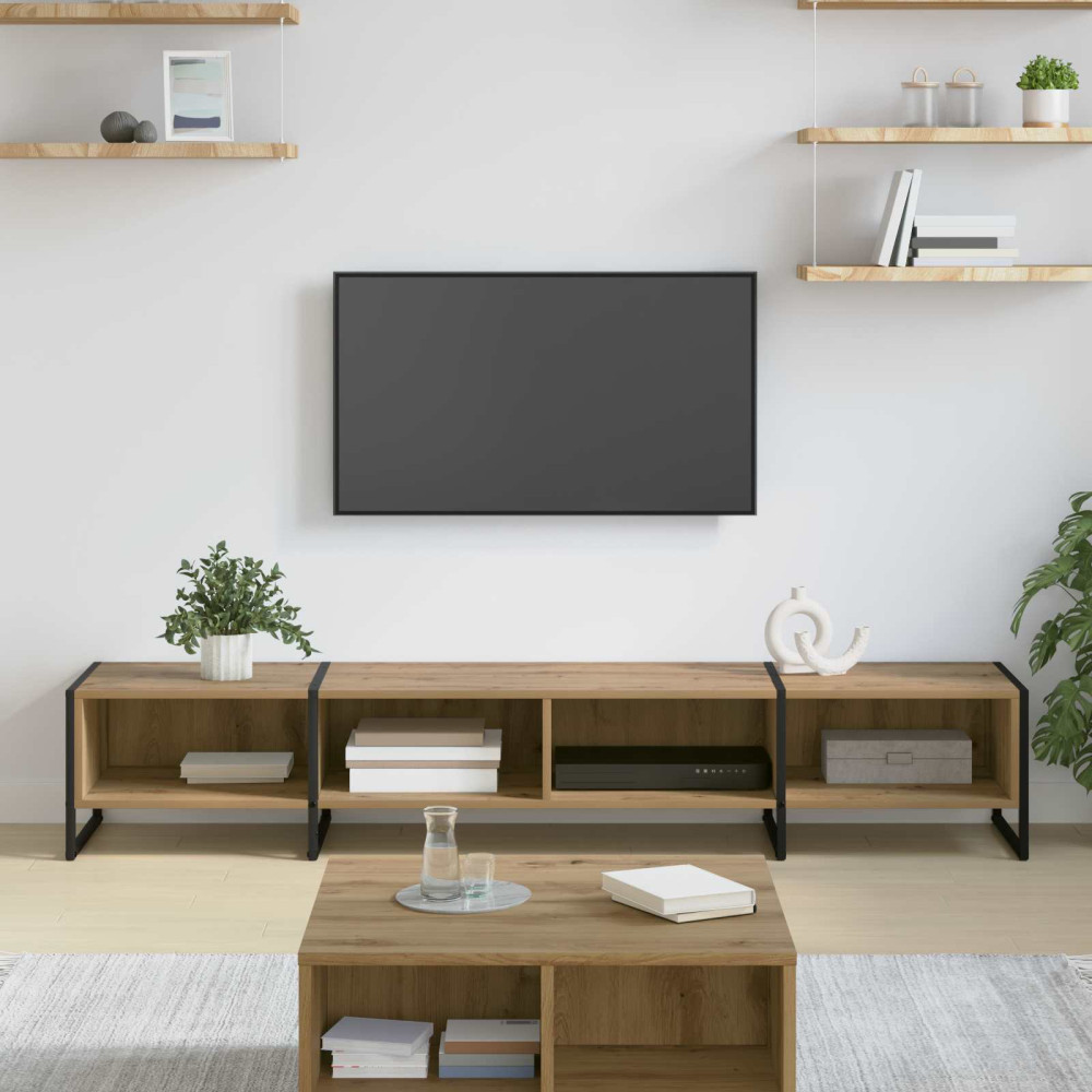 Produktbild för TV-skåp 170.5 x 36 x 30.5 cm Artisan Ek Konstruerat trä