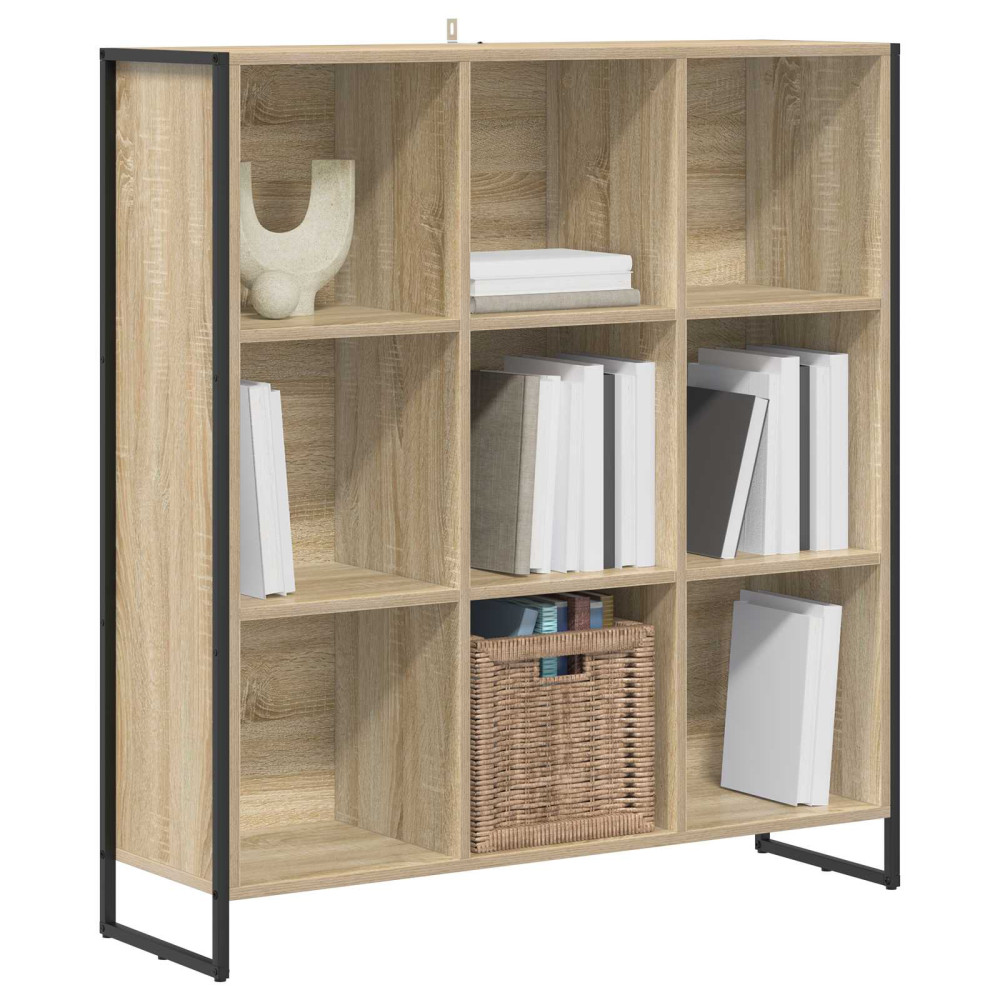 Produktbild för Bokskåp Sonoma 99.5 x 30 x 108.5 cm Konstruerat trä