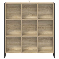 Produktbild för Bokskåp Sonoma 99.5 x 30 x 108.5 cm Konstruerat trä