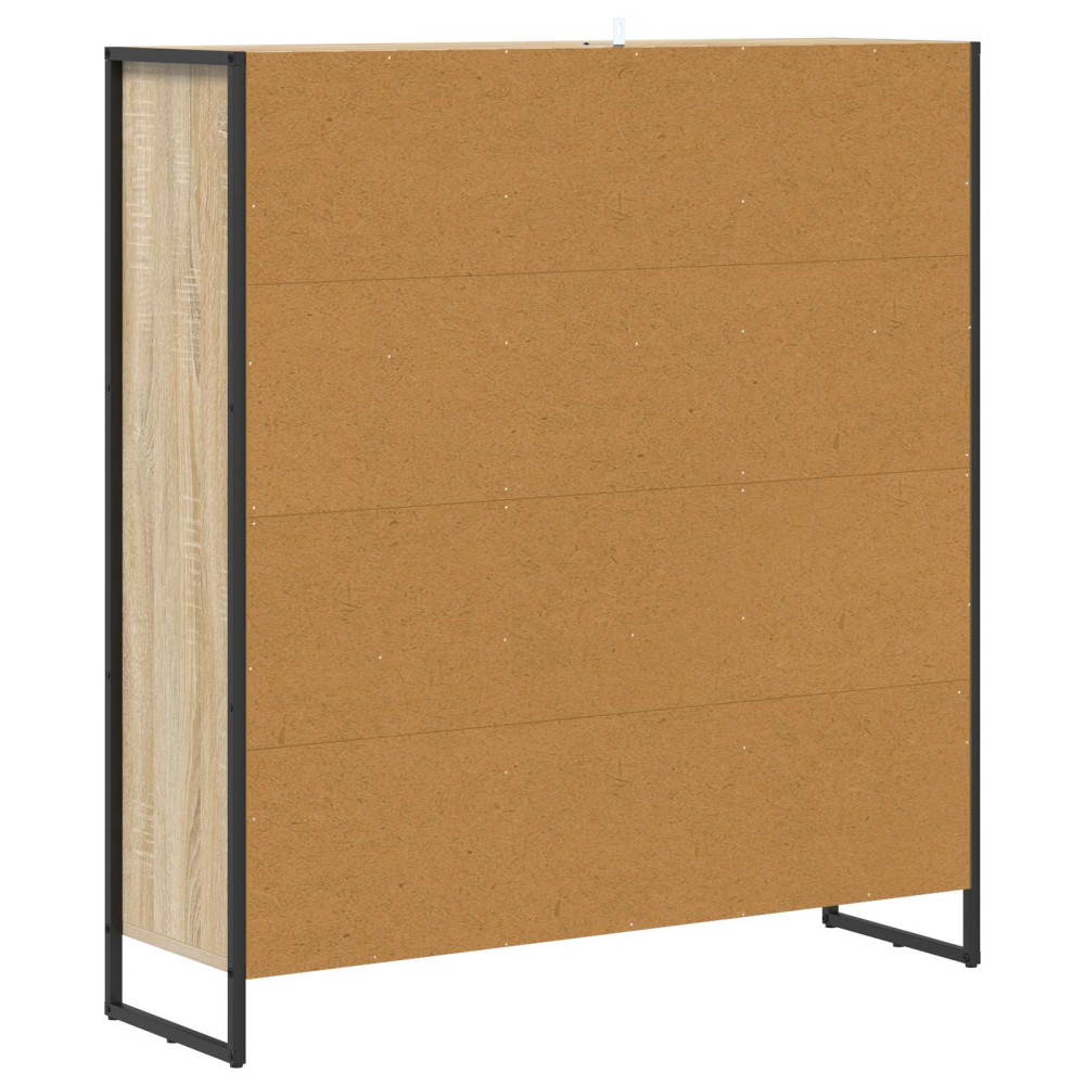 Produktbild för Bokskåp Sonoma 99.5 x 30 x 108.5 cm Konstruerat trä