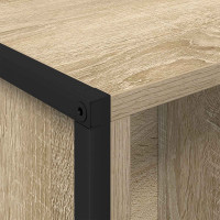 Produktbild för Bokskåp Sonoma 99.5 x 30 x 108.5 cm Konstruerat trä