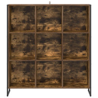 Produktbild för Bokskåp Rökek 99.5 x 30 x 108.5 cm Konstruerat trä