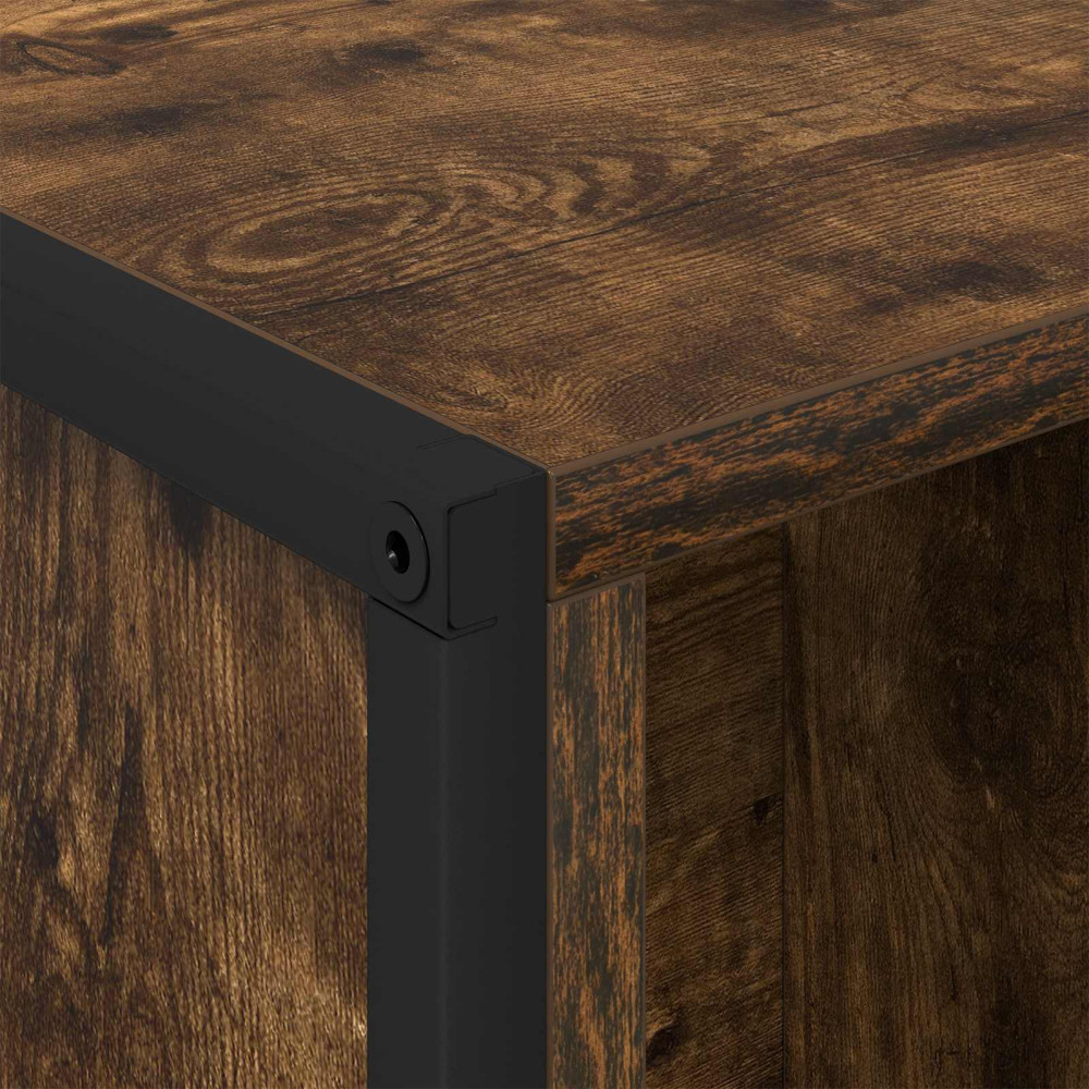 Produktbild för Bokskåp Rökek 99.5 x 30 x 108.5 cm Konstruerat trä