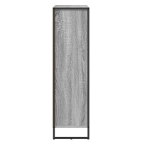 Produktbild för Bokskåp Grå Sonoma 99.5 x 30 x 108.5 cm Konstruerat trä