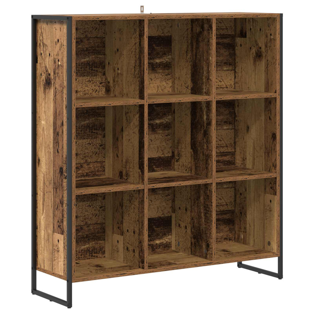 Produktbild för Bokskåp Gammalt trä 99.5 x 30 x 108.5 cm Konstruerat trä