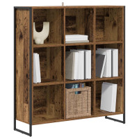 Produktbild för Bokskåp Gammalt trä 99.5 x 30 x 108.5 cm Konstruerat trä