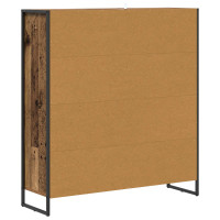 Produktbild för Bokskåp Gammalt trä 99.5 x 30 x 108.5 cm Konstruerat trä