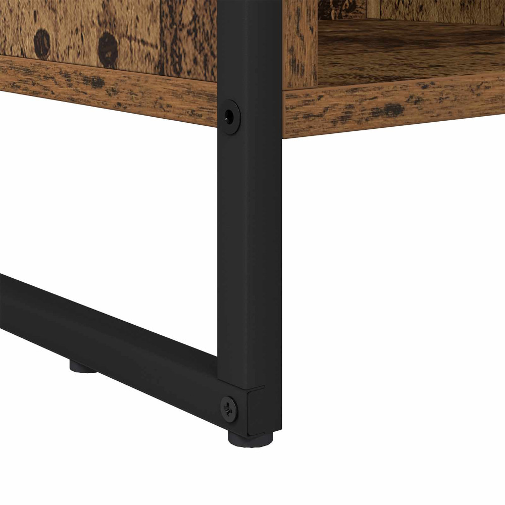 Produktbild för Bokskåp Gammalt trä 99.5 x 30 x 108.5 cm Konstruerat trä