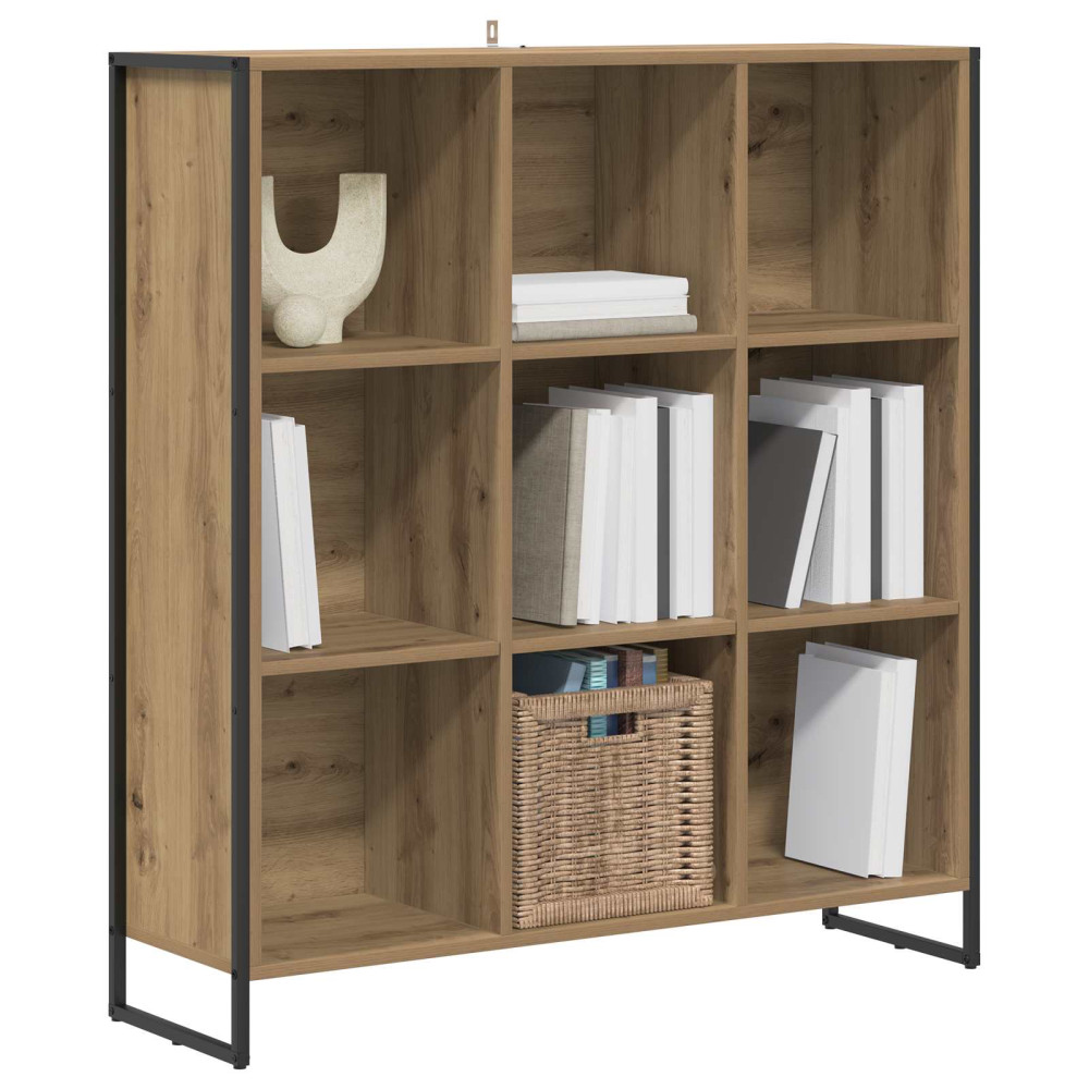 Produktbild för Bokskåp Artisan Ek 99.5 x 30 x 108.5 cm Konstruerat trä
