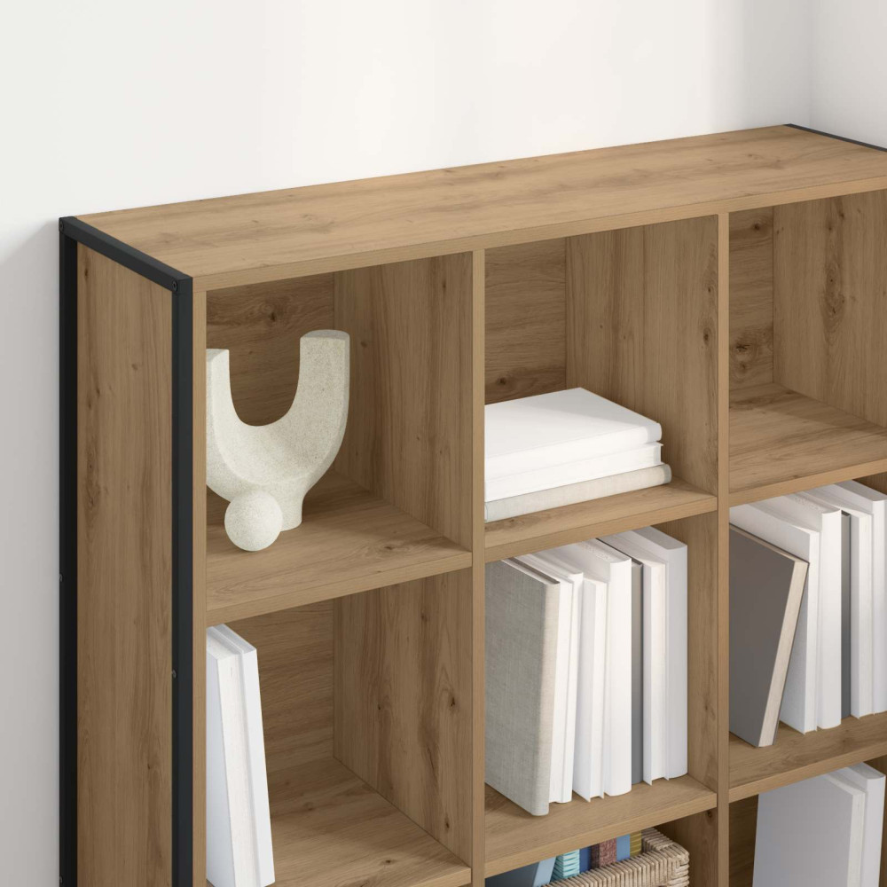 Produktbild för Bokskåp Artisan Ek 99.5 x 30 x 108.5 cm Konstruerat trä