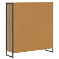 Produktbild för Bokskåp Artisan Ek 99.5 x 30 x 108.5 cm Konstruerat trä