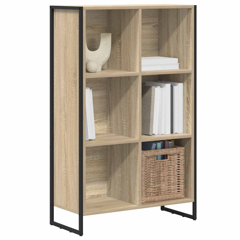 Produktbild för Bokskåp Sonoma 99.5 x 30 x 108.5 cm Konstruerat trä