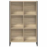 Produktbild för Bokskåp Sonoma 99.5 x 30 x 108.5 cm Konstruerat trä