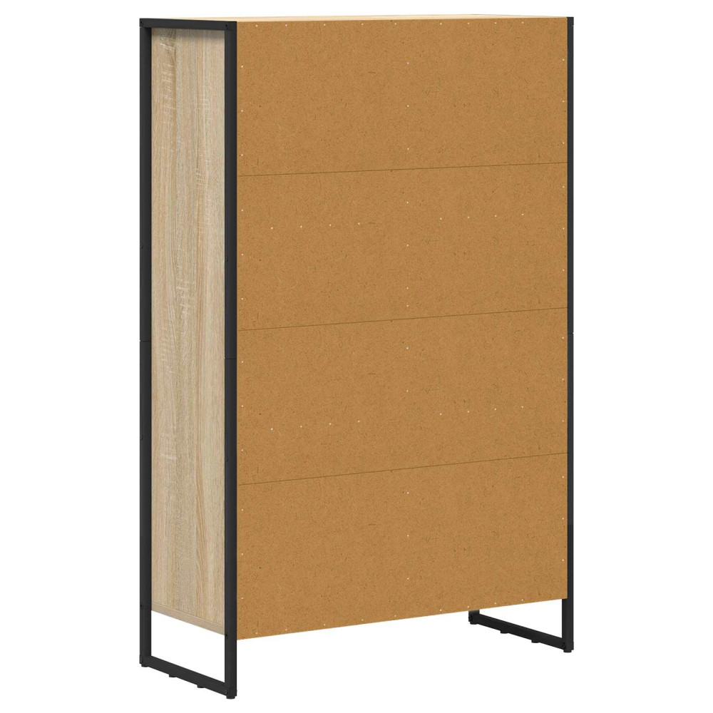 Produktbild för Bokskåp Sonoma 99.5 x 30 x 108.5 cm Konstruerat trä