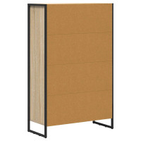Produktbild för Bokskåp Sonoma 99.5 x 30 x 108.5 cm Konstruerat trä