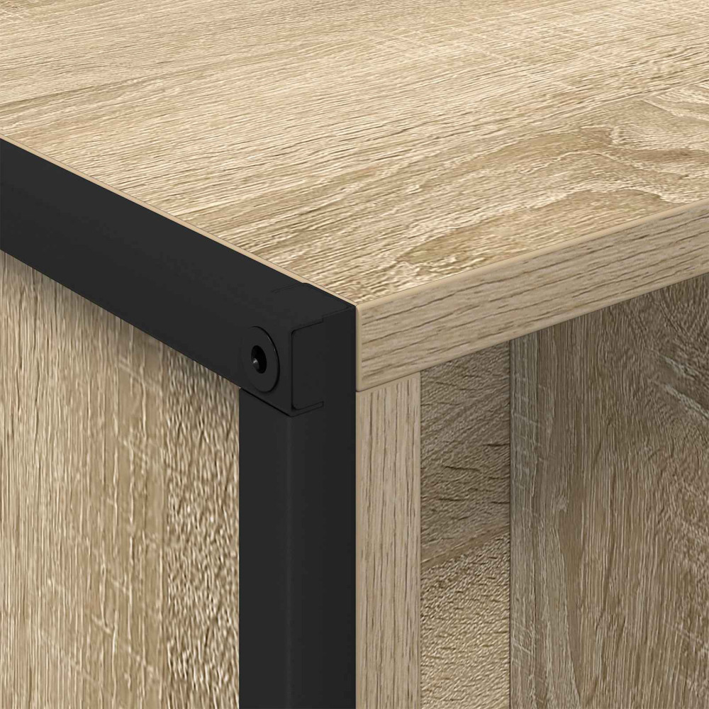 Produktbild för Bokskåp Sonoma 99.5 x 30 x 108.5 cm Konstruerat trä