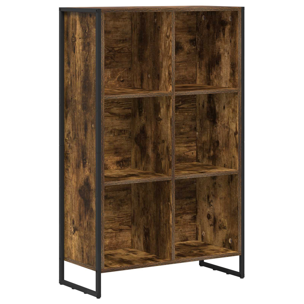 Produktbild för Bokskåp Rökek 99.5 x 30 x 108.5 cm Konstruerat trä