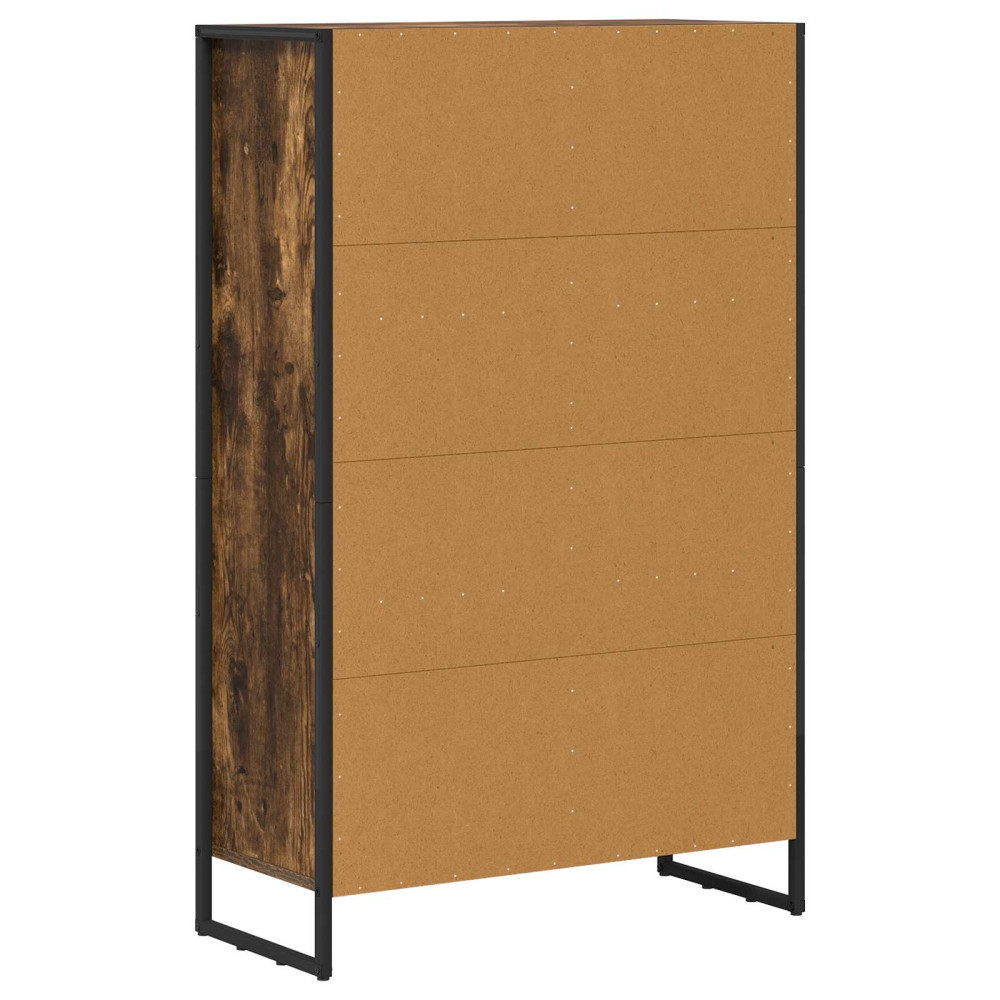 Produktbild för Bokskåp Rökek 99.5 x 30 x 108.5 cm Konstruerat trä