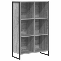 Produktbild för Bokskåp Grå Sonoma 99.5 x 30 x 108.5 cm Konstruerat trä