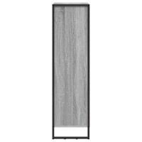 Produktbild för Bokskåp Grå Sonoma 99.5 x 30 x 108.5 cm Konstruerat trä