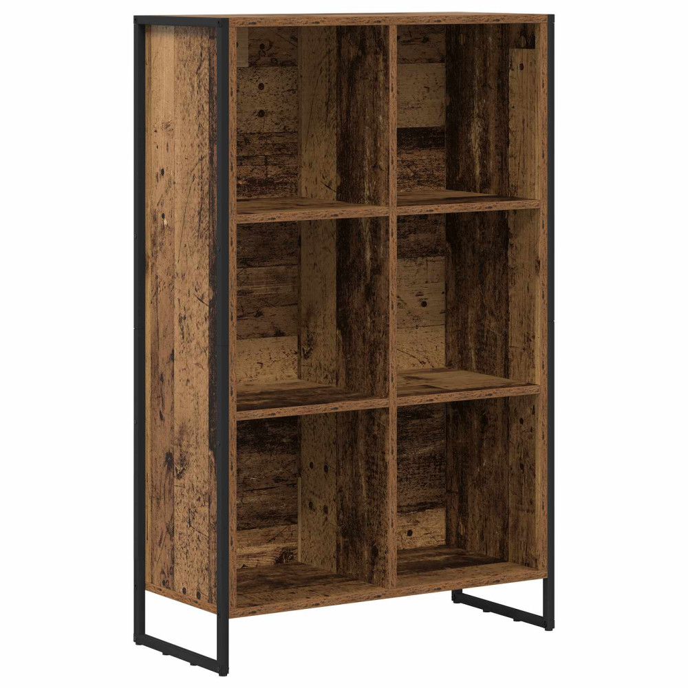 Produktbild för Bokskåp Gammalt trä 99.5 x 30 x 108.5 cm Konstruerat trä