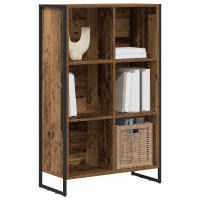 Produktbild för Bokskåp Gammalt trä 99.5 x 30 x 108.5 cm Konstruerat trä