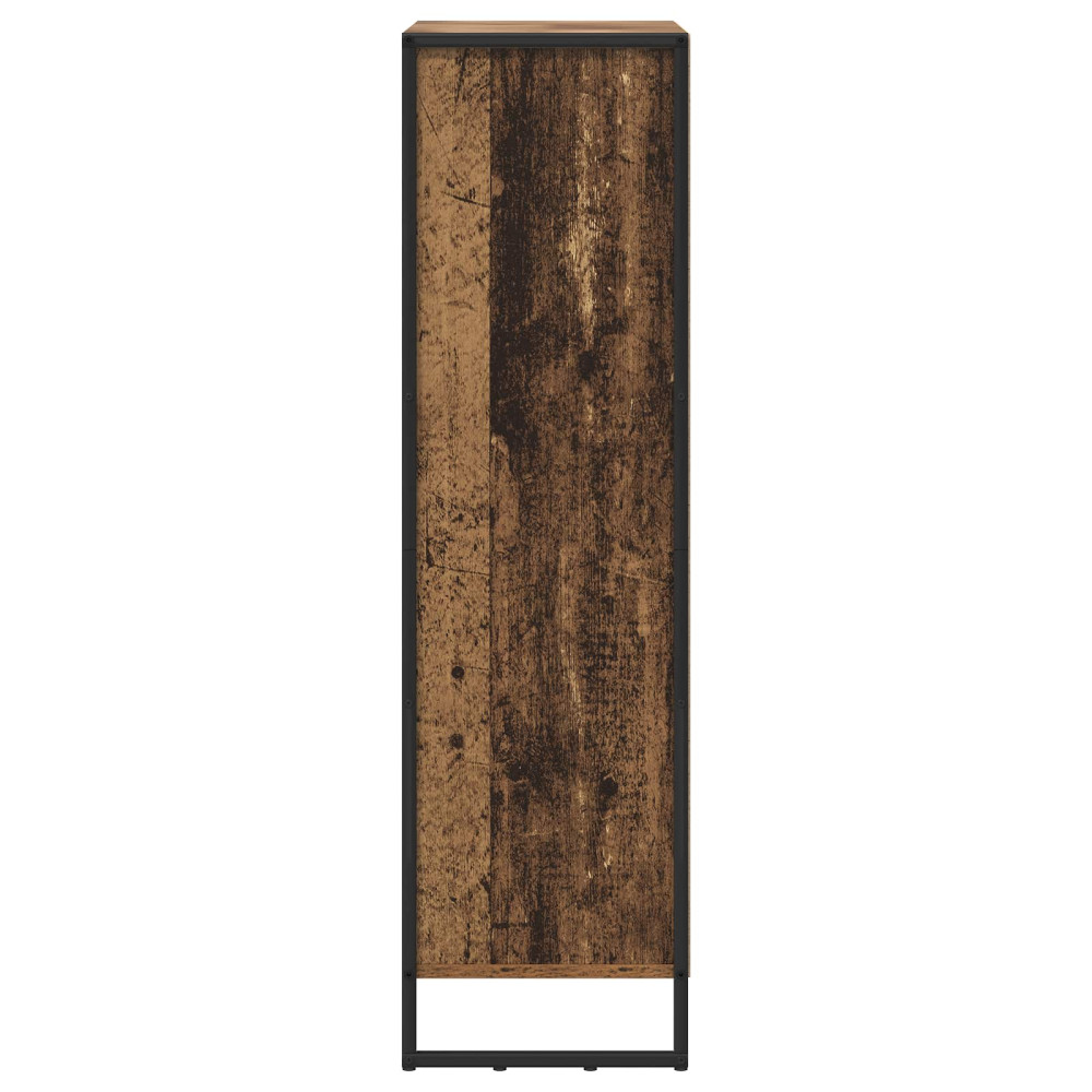 Produktbild för Bokskåp Gammalt trä 99.5 x 30 x 108.5 cm Konstruerat trä