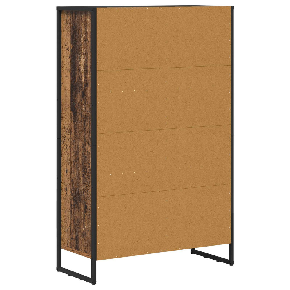 Produktbild för Bokskåp Gammalt trä 99.5 x 30 x 108.5 cm Konstruerat trä