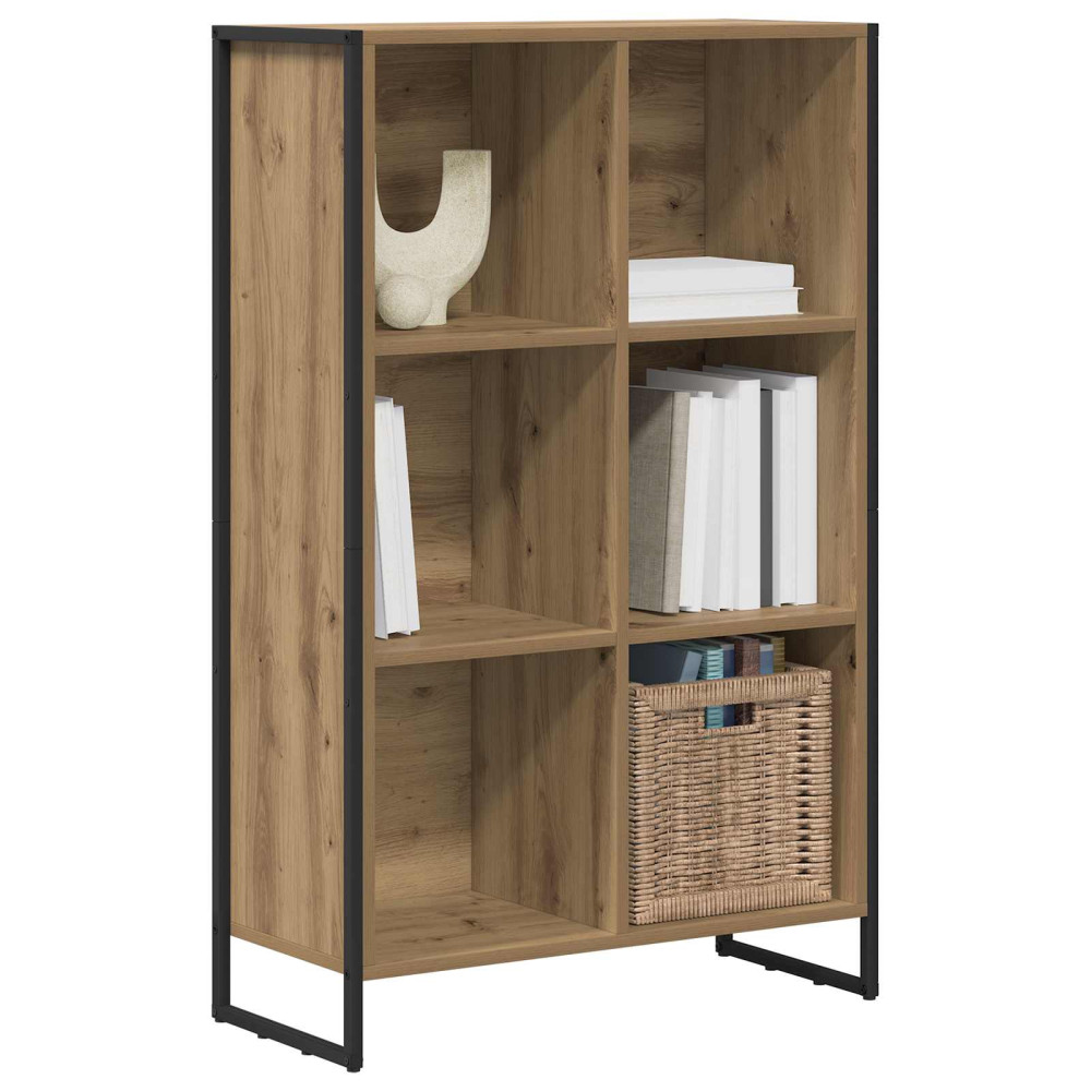 Produktbild för Bokskåp Artisan Ek 99.5 x 30 x 108.5 cm Konstruerat trä