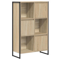 Produktbild för Bokskåp Sonoma 68 x 30 x 108.5 cm Konstruerat trä