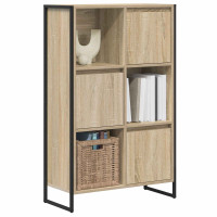 Produktbild för Bokskåp Sonoma 68 x 30 x 108.5 cm Konstruerat trä