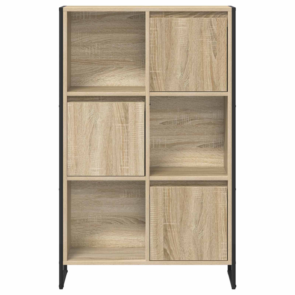 Produktbild för Bokskåp Sonoma 68 x 30 x 108.5 cm Konstruerat trä