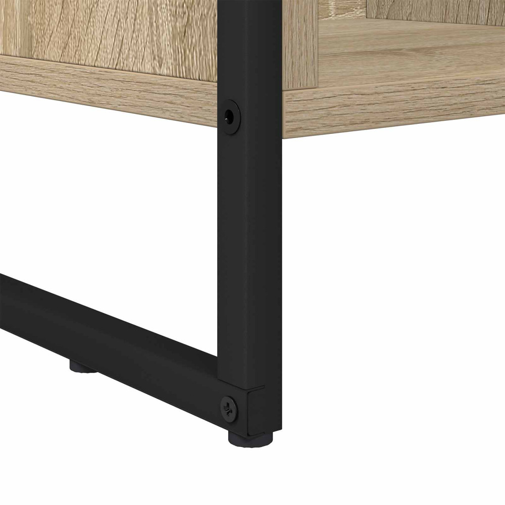 Produktbild för Bokskåp Sonoma 68 x 30 x 108.5 cm Konstruerat trä