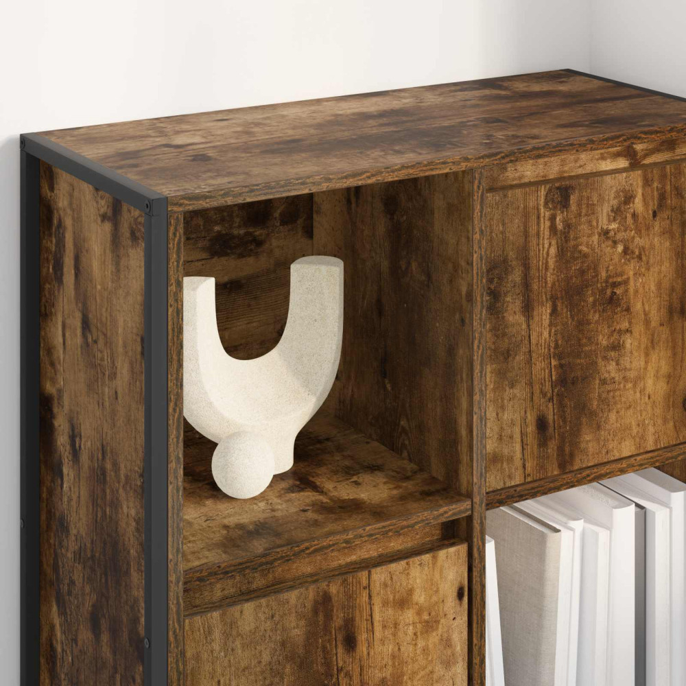 Produktbild för Bokskåp Rökek 68 x 30 x 108.5 cm Konstruerat trä