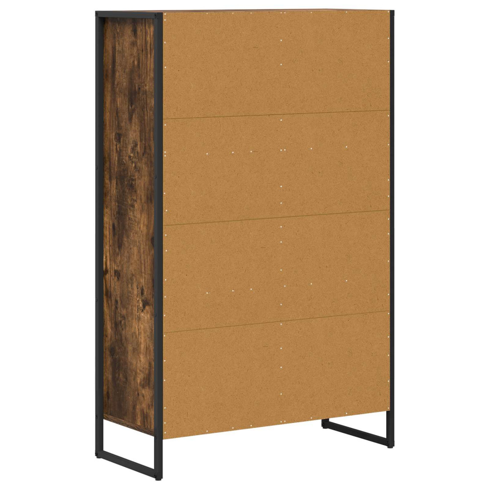 Produktbild för Bokskåp Rökek 68 x 30 x 108.5 cm Konstruerat trä