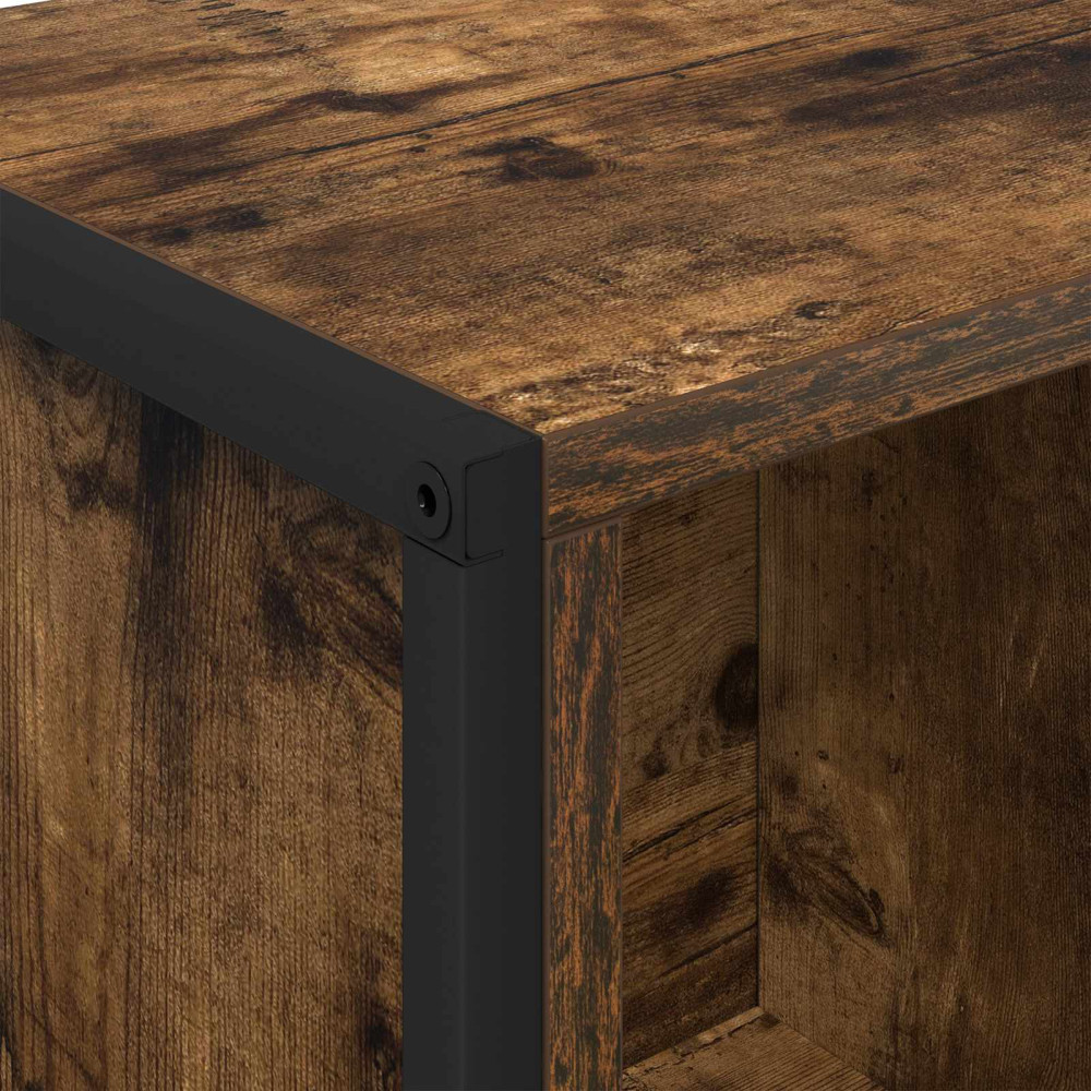 Produktbild för Bokskåp Rökek 68 x 30 x 108.5 cm Konstruerat trä