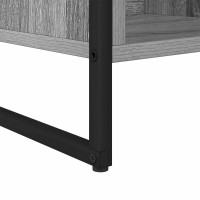 Produktbild för Bokskåp Grå Sonoma 68 x 30 x 108.5 cm Konstruerat trä